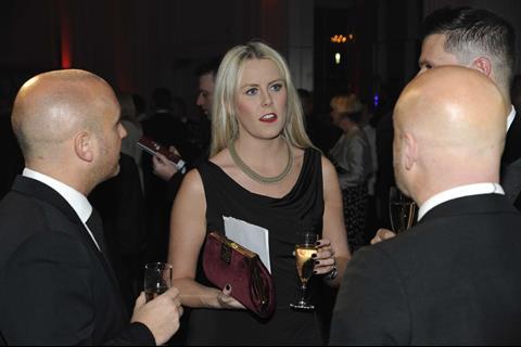 Guests arrive at the Oracle Retail Week Awards 2013 drinks reception